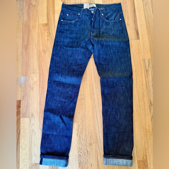 Naked & Famous Denim Broken Twill Jeans Super Guy 32 - Picture 2 of 4